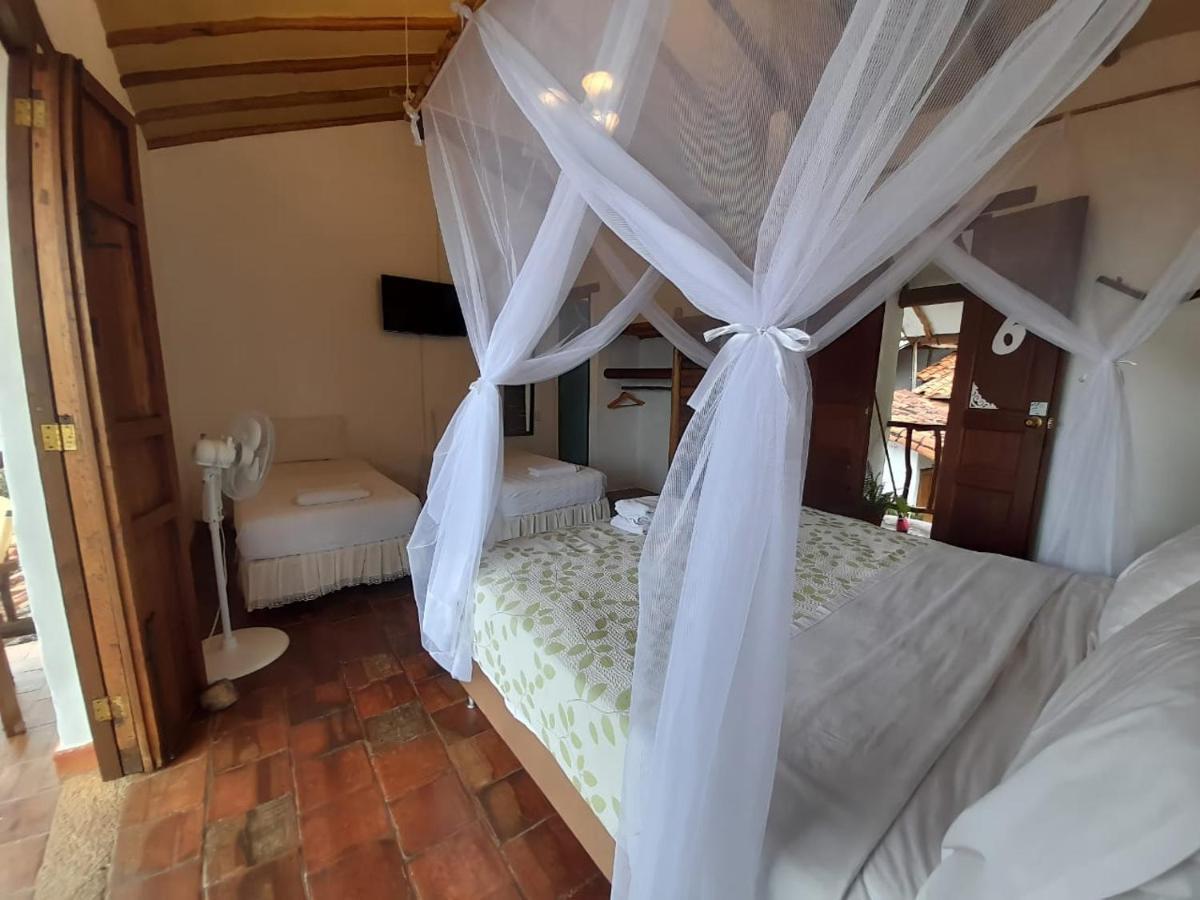 Posada Suenos De Antonio Barichara Bagian luar foto