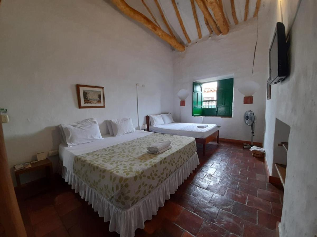 Posada Suenos De Antonio Barichara Bagian luar foto