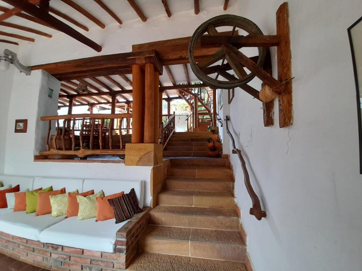 Posada Suenos De Antonio Barichara Bagian luar foto