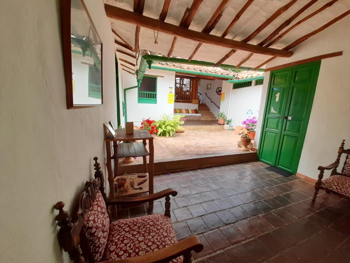 Posada Suenos De Antonio Barichara Bagian luar foto