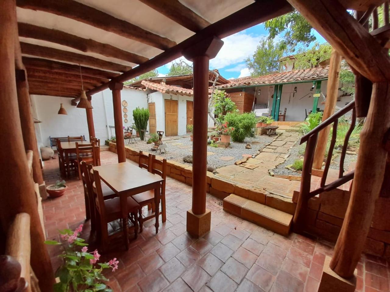 Posada Suenos De Antonio Barichara Bagian luar foto